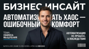 Ошибка мышления: автоматизировать хаос
