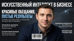 Почему большинство AI-внедрений выглядят красиво, но не работают