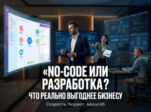 No-code или разработка: что выбрать для автоматизации бизнеса?